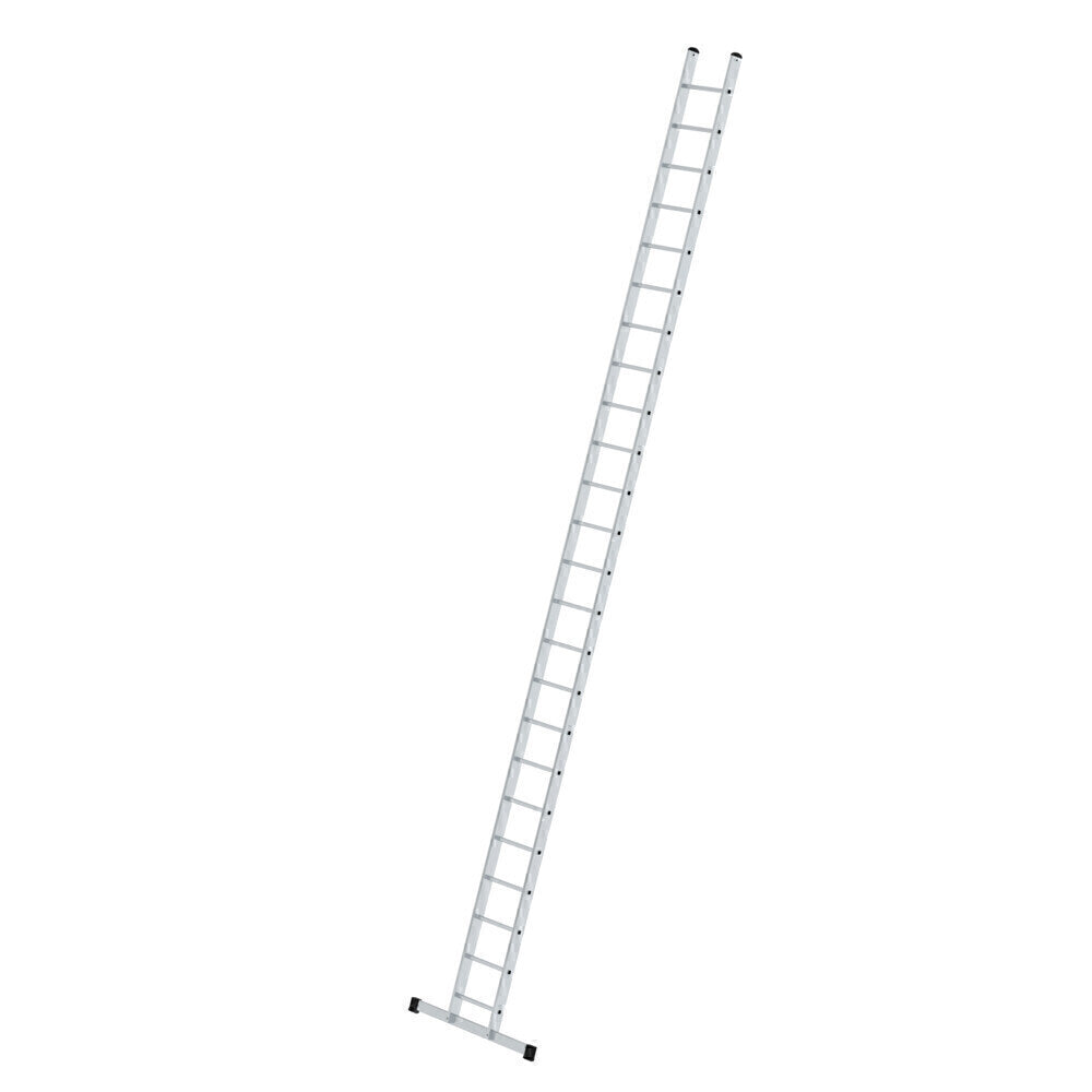 Alu-Anlegeleiter - Sprossen, 420 mm breit, mit Standard-Traverse
