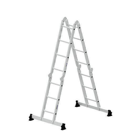 Mehrzweckleiter - 4-teilig - mit nivello®-Traverse