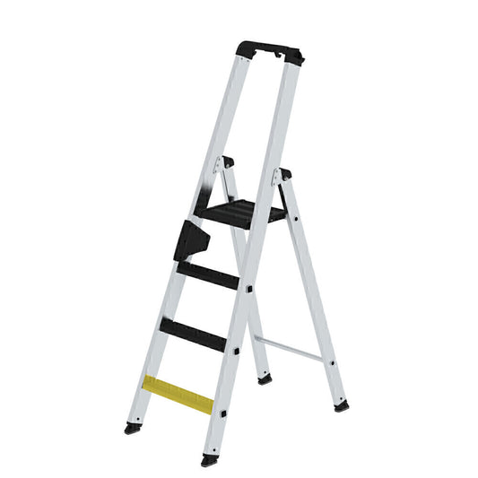 Alu-Stehleiter - Stufen, Inkl. Clip-Step, 250 kg Tragslast