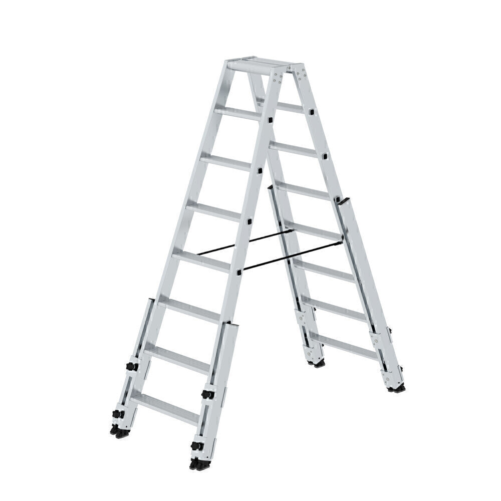 Alu-Stehleiter - Stufen, Treppengängig