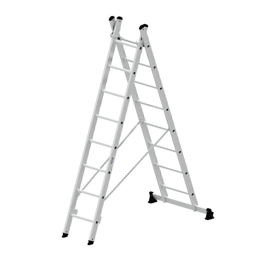 Mehrzweckleiter - 2-teilig - mit nivello®-Traverse
