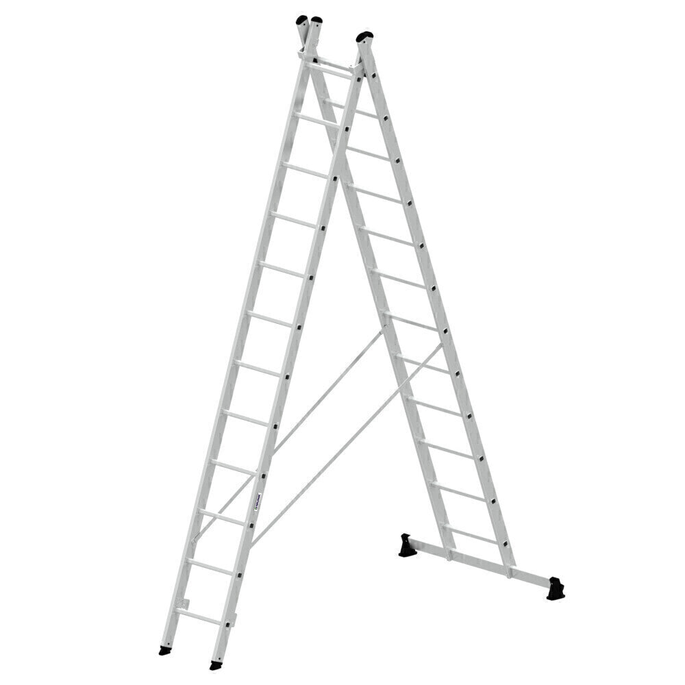 Mehrzweckleiter - 2-teilig - mit nivello®-Traverse