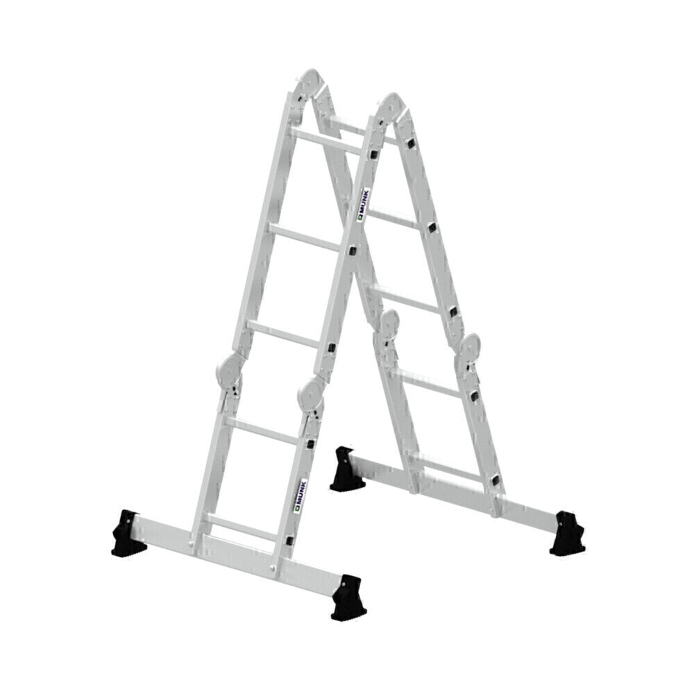 Mehrzweckleiter - 4-teilig - mit nivello®-Traverse