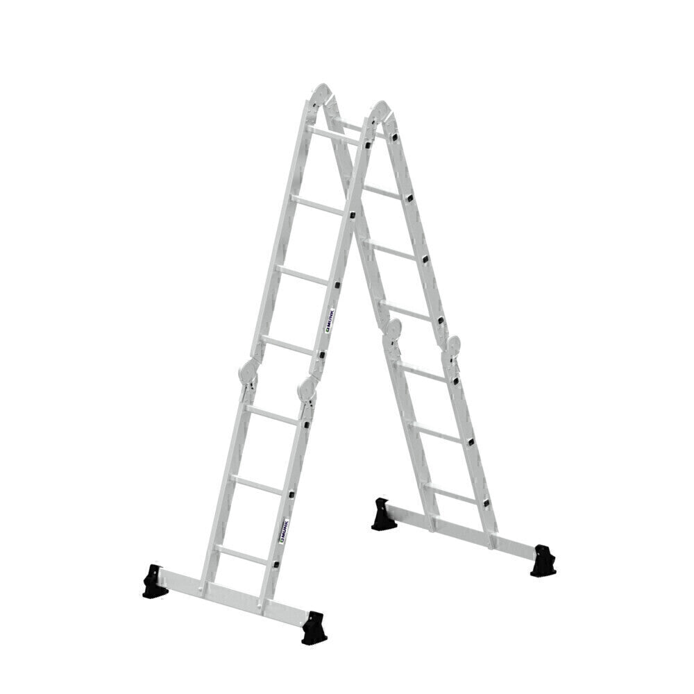 Mehrzweckleiter - 4-teilig - mit nivello®-Traverse