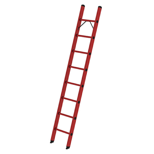 GFK-Anlegeleiter - Sprossen, 420 mm breit