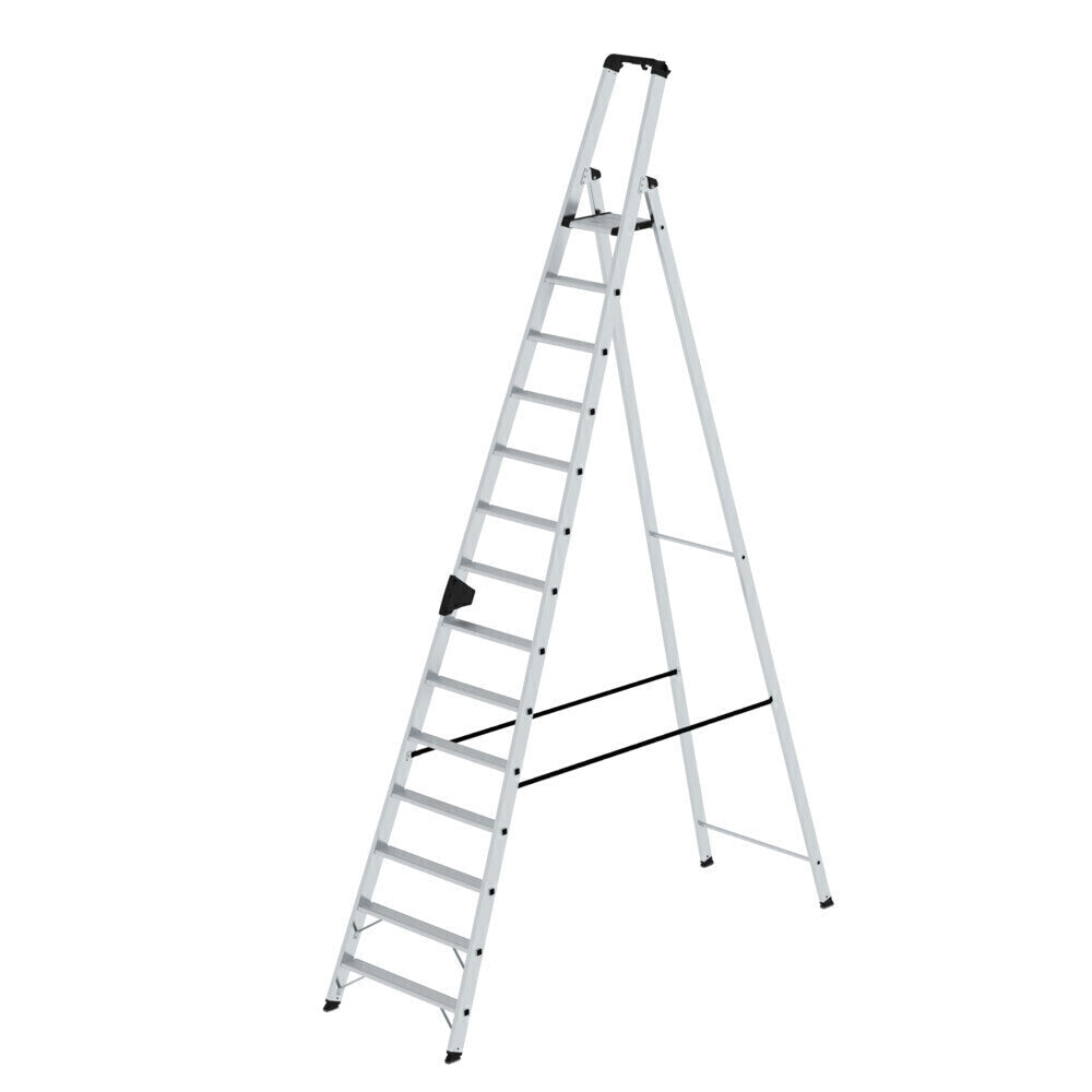 Alu-Stehleiter - Stufen, Ergo-Pad