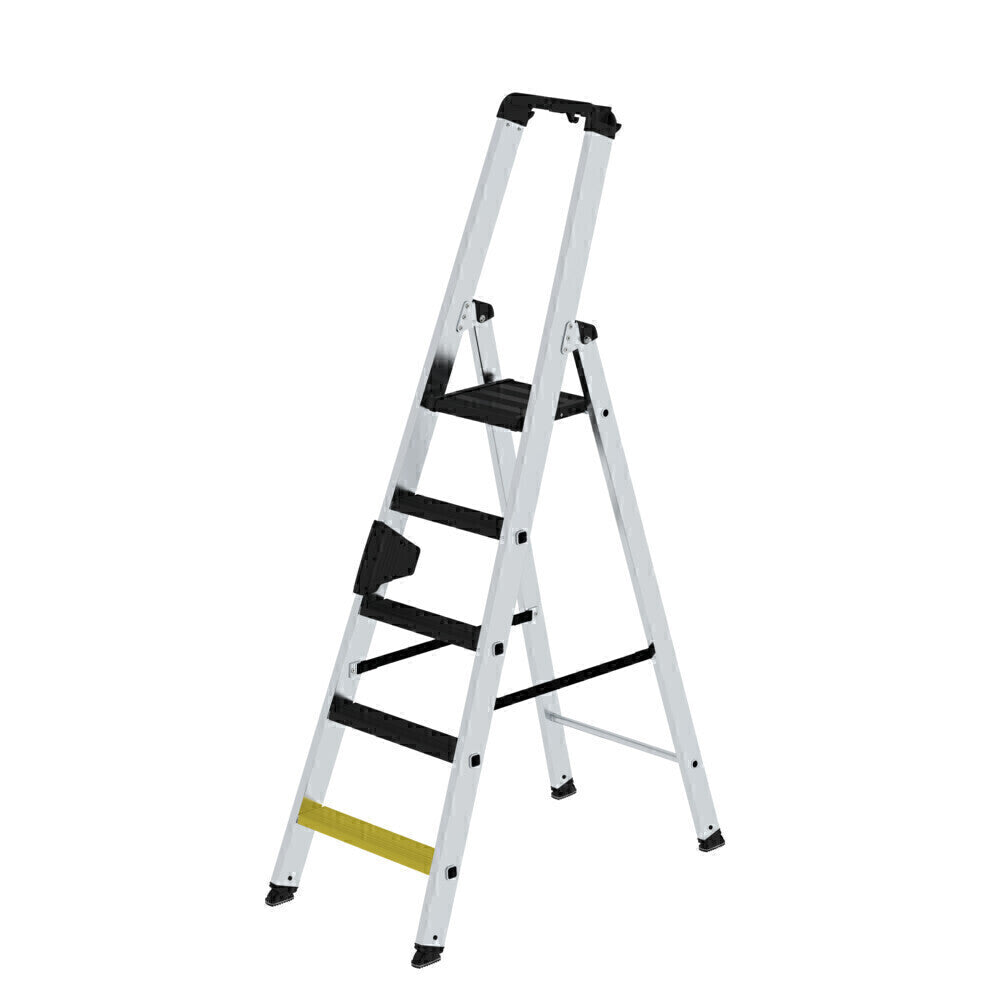 Alu-Stehleiter - Stufen, Inkl. Clip-Step, 250 kg Tragslast