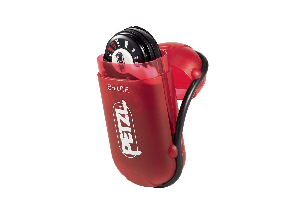 Petzl Typ e+Lite Ultrakompakte Stirnlampe für Notfallsituationen