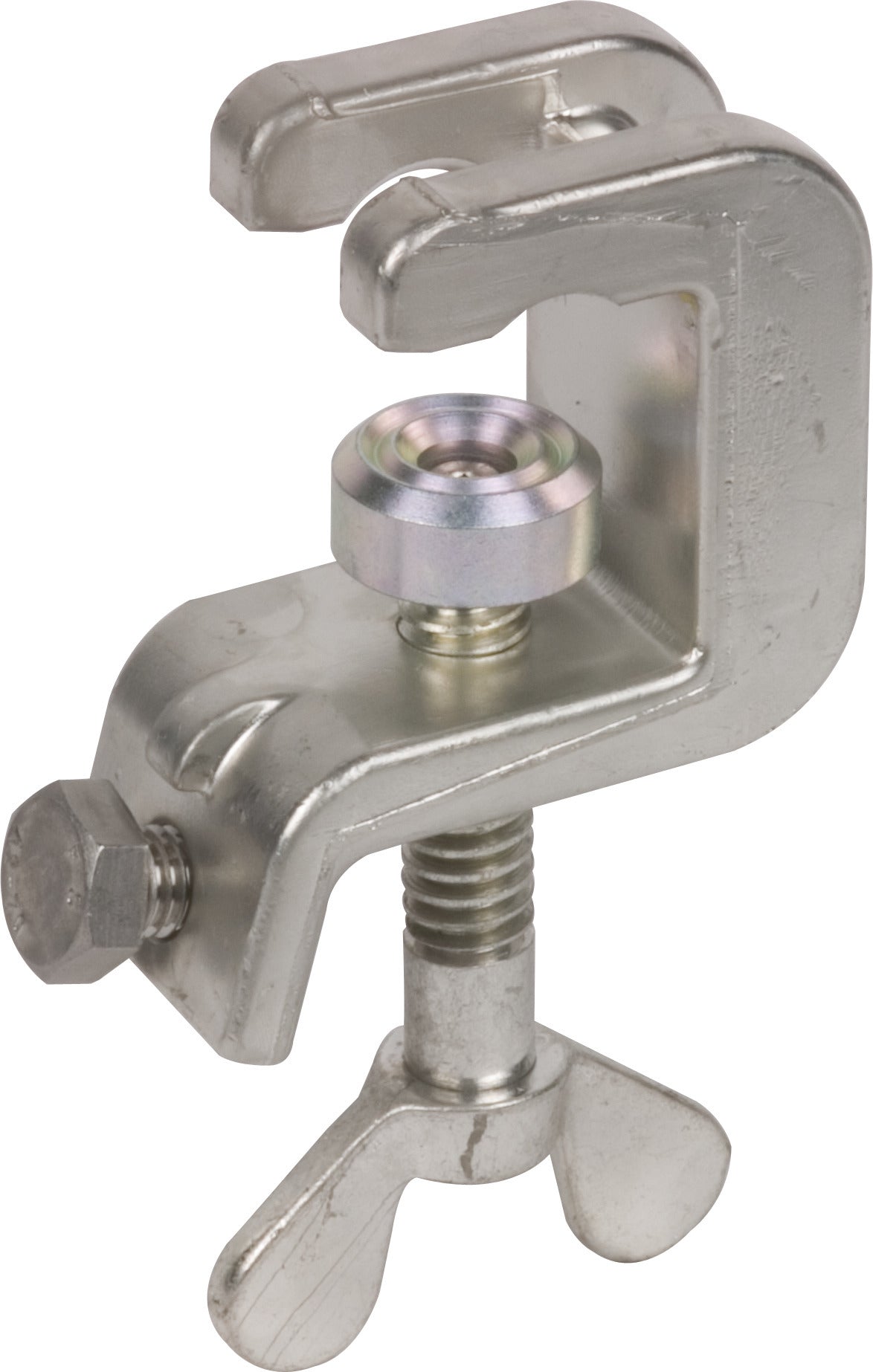 Universal-Erdklemme - Erdseitig - Flügelschraube/Handgriff/Schraubknebel