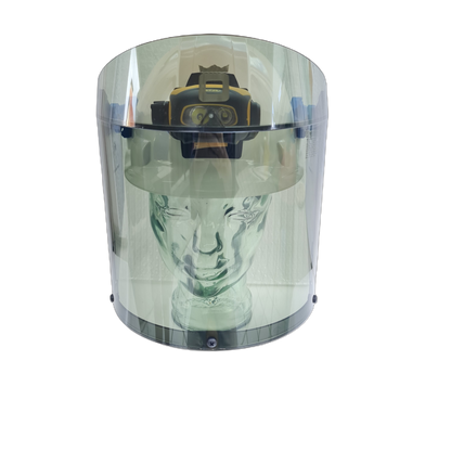 Elektriker-Schutzhelm mit integriertem Schutzschirm Kl. 2 - WBS