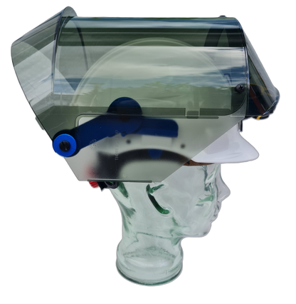 Elektriker-Schutzhelm mit integriertem Schutzschirm Kl. 2 - WBS
