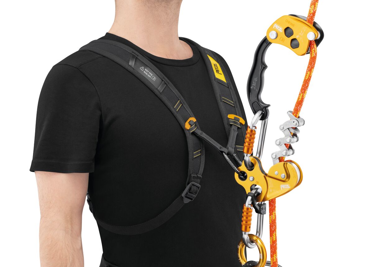 Schulterträger für den Auffanggurt Petzl SEQUOIA (Baumpflege)